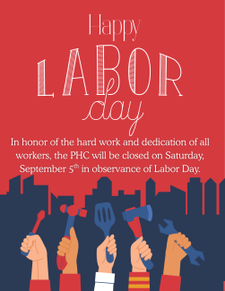 Labor Day Closure